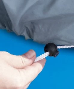 Summer Waves P520800F0 8 Foot Wide Diameter Active Frame Above Ground Round Debris Dirt Insect Pool Cover, Grey (Cover Only)