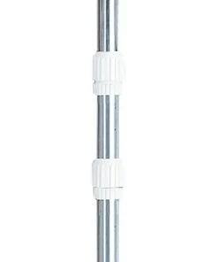 Swimline Hydro Tools 8356M Adjustable 4 to 12 Foot Extending 3 Piece Twist Lock Telescopic Anodized Pole for Swimming Pool Cleaning and Maintenance