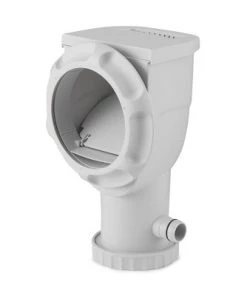 Summer Waves 330 Gallon SkimmerPlus Swimming Pool and Spa Filter Pump with 4-Pack of Replacement Type I Cartridges