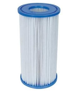 Bestway Pool Filter Pump Cartridge Type-III (2 Pack) + Pool Filter Pump System