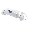 BLUE WORKS BLH30 Self Cleaning Salt Water Pool Chlorinator Generator System for 25,000 Gallon In Ground Pools With Control Box, White