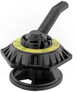 Pentair 272531 Six Way 1.5 Inch Top Mount HiFlow Multiport Valve Top Valve Assembly Replacement Part