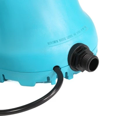 XtremepowerUS 300W Automatic Swimming Pool Cover Submersible Pump Drainage, Aqua 4 XtremepowerUS 300W Automatic Swimming Pool Cover Submersible Pump Drainage, Aqua - Image 4