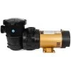 XtremepowerUS 1.5HP High Flow Swimming Pool Pump Energy Efficient (2) Speed for Above-Ground Pump