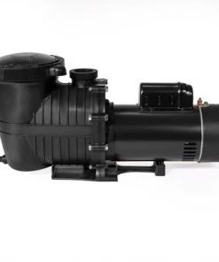 XtremepowerUS 2HP High-Flo Inground Ground Swimming Pool Pumps With Strainer Basket 2-Speed, Black