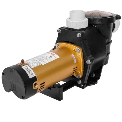 XtremepowerUS 2.0HP Swimming Pool Pump for In-Ground Pool 2" Inlet Dual Speed 230V Include Slip-On Fitting 2 XtremepowerUS 2.0HP Swimming Pool Pump for In-Ground Pool 2" Inlet Dual Speed 230V Include Slip-On Fitting - Image 2