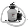 XtremepowerUS Swimming Pool 16" Sand Filter 3,100GPH 3/4HP Pool Pump with Timer 15,000 GAL