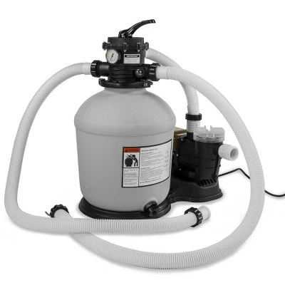XtremepowerUS Swimming Pool 16" Sand Filter 3,100GPH 3/4HP Pool Pump with Timer 15,000 GAL 1 XtremepowerUS Swimming Pool 16" Sand Filter 3,100GPH 3/4HP Pool Pump with Timer 15,000 GAL