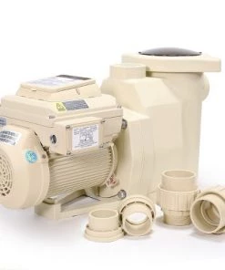 XtremepowerUS Variable Speed Swimming Pool Pump 1.5 Horsepower High-Flo Inground 230 Volt, Energy Star Certified W/ 1.5 / 2" Fitting