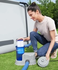 Bestway 58647E-BW Flowclear Transparent Filter Above Ground Pool Pump 1500 GPH Pump Flow Rate, 110-120 Volt -Swimming Pools Sales unnamed file 2278