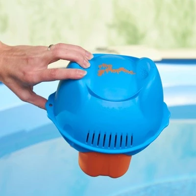 Hey! Cool Pool Flip Plop Floating Mineral and Chlorine Dispenser for Pool Care + Bestway Flowclear Above Ground Pool 2500 GPH Water Filter Pump 4 Hey! Cool Pool Flip Plop Floating Mineral and Chlorine Dispenser for Pool Care + Bestway Flowclear Above Ground Pool 2500 GPH Water Filter Pump - Image 4