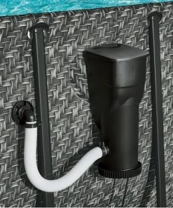 Summer Waves P53FX150K SkimmerPlus 1500 Gallon Above Ground Framed Swimming Pool Water Cleaning Filter Pump System, Black -Swimming Pools Sales unnamed file 2331