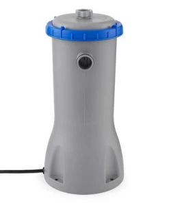 Bestway 1000 GPH Above Ground Swimming Pool Cartridge Filter Pump 110-120V includes GFCI, Two Hoses, and Single Filter Cartridge