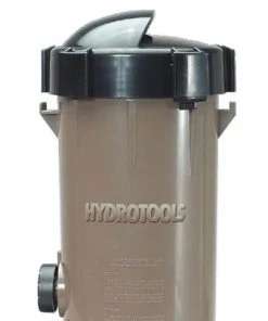 Swimline HydroTools 8750 Heavy Duty Automatic Inline Above and In Ground Swimming Pool Chlorinator for Easy Chemical Level Maintenance