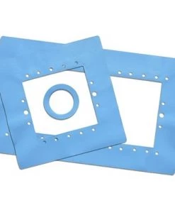 Swimline HydroTools Wall Saver Swimming Pool Gasket for Wall Skimmers 2pc 15.5" - Blue