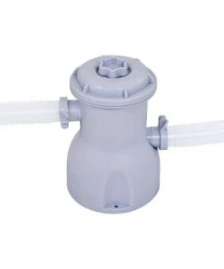 Pool Central 300 Gallon Above Ground Swimming Pool Filter Pump 9.25" - White/Gray