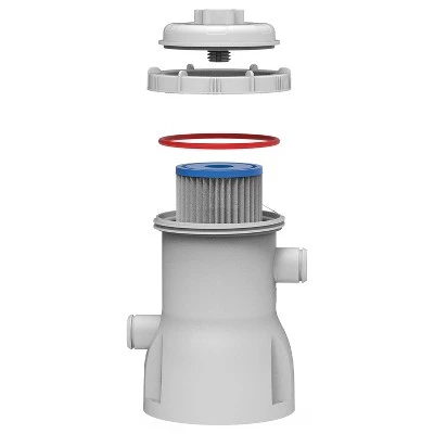 JLeisure Avenli Clean Plus 800 GPH GFCI Above Ground Swimming Pool Filter Cartridge Pump with 32 mm Hoses for Pools Up To 18 Feet (2 Pack) 2 JLeisure Avenli Clean Plus 800 GPH GFCI Above Ground Swimming Pool Filter Cartridge Pump with 32 mm Hoses for Pools Up To 18 Feet (2 Pack) - Image 2