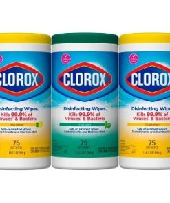 Clorox Disinfecting Wipes Value Pack Bleach Free Cleaning Wipes - 75ct Each/3pk