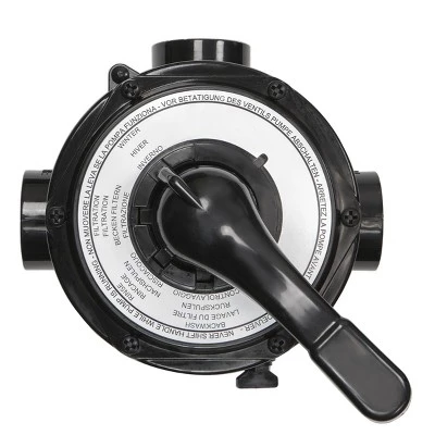 XtremepowerUS 13" Sand Filter Swimming Pool 3/4HP Pool Pump 4 Way for Above Ground Pool Set with Stand 2 XtremepowerUS 13" Sand Filter Swimming Pool 3/4HP Pool Pump 4 Way for Above Ground Pool Set with Stand - Image 2