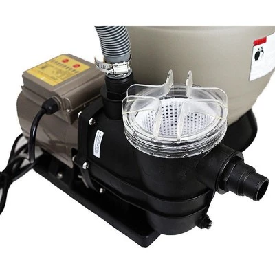 XtremepowerUS 13" Sand Filter with 3/4HP Pool Pump with Timer for Aboveground Swimming Pool Pump Sand Filter 2 XtremepowerUS 13" Sand Filter with 3/4HP Pool Pump with Timer for Aboveground Swimming Pool Pump Sand Filter - Image 2
