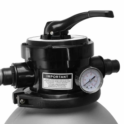 XtremepowerUS 13" Sand Filter with 3/4HP Pool Pump with Timer for Aboveground Swimming Pool Pump Sand Filter 3 XtremepowerUS 13" Sand Filter with 3/4HP Pool Pump with Timer for Aboveground Swimming Pool Pump Sand Filter - Image 3