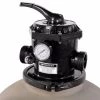 XtremepowerUS 24" Sand Filter for Inground or Above Ground Swimming Pool 7-Way Valve Port up to 29,400 Gallons Pool