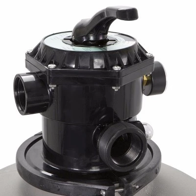 XtremepowerUS 24" Sand Filter for Inground or Above Ground Swimming Pool 7-Way Valve Port up to 29,400 Gallons Pool 3 XtremepowerUS 24" Sand Filter for Inground or Above Ground Swimming Pool 7-Way Valve Port up to 29,400 Gallons Pool - Image 3