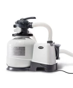 Intex 2800 GPH Pool Sand Filter Pump w/Krystal Clear Saltwater System