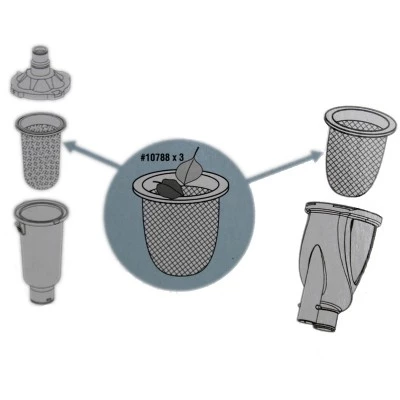 Intex 25005 Vacuum Debris Bag Replacement Part with Ring Compatible with Intex 28003E Deluxe Pool Maintenance Kit, Easy and Quick Installation 1 Intex 25005 Vacuum Debris Bag Replacement Part with Ring Compatible with Intex 28003E Deluxe Pool Maintenance Kit, Easy and Quick Installation