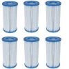6 Pack Bestway Type III A/C Filter Cartridge for 1000 & 1500 GPH Filter Pumps