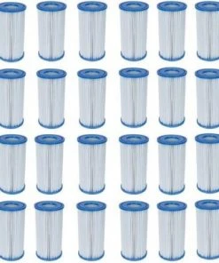24 Pack Bestway Type III A/C Filter Cartridge for 1000 & 1500 GPH Filter Pumps