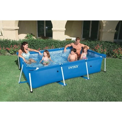 Frame Above Ground Baby Splash Swimming Pool Bundled w/ Intex Filter Pump 2 Frame Above Ground Baby Splash Swimming Pool Bundled w/ Intex Filter Pump - Image 2