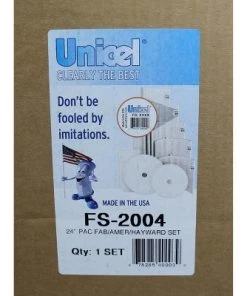 Unicel FS2004 48 Sq. Ft. Complete DE Filter Grid Set (7 full, 1 partial)