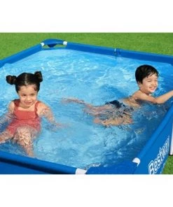 Bestway 56545E Steel Pro Outdoor Rectangular Frame Above Ground Family Kids Swimming Pool with Easy Setup, Blue 8 Bestway 56545E Steel Pro Outdoor Rectangular Frame Above Ground Family Kids Swimming Pool with Easy Setup, Blue -Swimming Pools Sales unnamed file 275