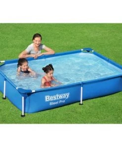 Bestway 56545E Steel Pro Outdoor Rectangular Frame Above Ground Family Kids Swimming Pool with Easy Setup, Blue 9 Bestway 56545E Steel Pro Outdoor Rectangular Frame Above Ground Family Kids Swimming Pool with Easy Setup, Blue -Swimming Pools Sales unnamed file 276