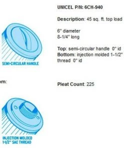 3 New Unicel 6CH-940 Waterway Vita Aber Spa Filter Replacement Cartridges 6CH940 -Swimming Pools Sales unnamed file 2773