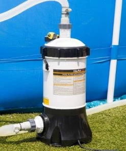 XtremepowerUS Pool Filter Cartridge System 1,500 GPH Pool Filter Cartridge System with Build-in Pump