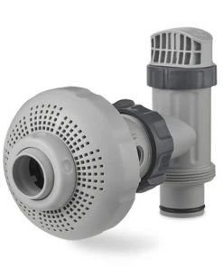 Intex 26004E Above Ground Swimming Pool Inlet Air Water Jet Replacement Part Kit; Includes Plunger Valve, Strainer Connector, Strainer Grid, etc.