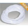 Swimline Weather Resistant Foot Roll Bead Lock Swimming Pool and Spa Accessory 120' - White
