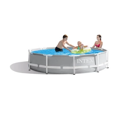 Intex 26700EH 10ft x 30in Prism Metal Frame Above Ground Swimming Pool (No Pump) 1 Intex 26700EH 10ft x 30in Prism Metal Frame Above Ground Swimming Pool (No Pump)