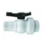 Swimline HydroTools Swimming Pool Precision ABS Threaded Ball Valve 6.75 - Black/White