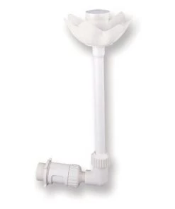 JED Pool Tools 90-930 Lotus Flower 2 Tier Outdoor Backyard Adjustable Above and In Ground Swimming Pool Spray Waterfall Fountain (3 Pack)