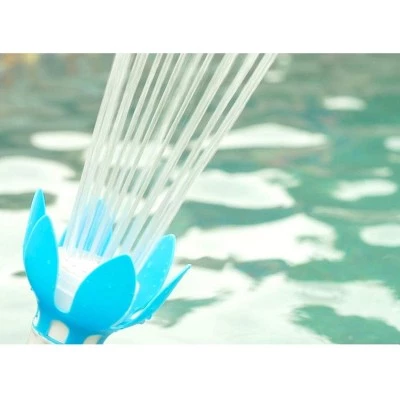 VMInnovations Magic Pool Fountain Water Powered Swimming Accessory Sprinkler Aerates with Color Changing LED Light Bulb for Use with 1.5 Inch Outlets (2 Pack) 3 VMInnovations Magic Pool Fountain Water Powered Swimming Accessory Sprinkler Aerates with Color Changing LED Light Bulb for Use with 1.5 Inch Outlets (2 Pack) - Image 3