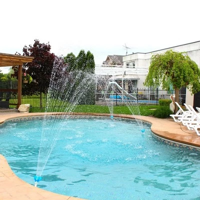 Magic Pool Fountain Water Powered Replacement Swimming Pool Fountain Accessory with Multicolor LED Light Bulbs for In and Above Ground Pool (2 Pack) 3 Magic Pool Fountain Water Powered Replacement Swimming Pool Fountain Accessory with Multicolor LED Light Bulbs for In and Above Ground Pool (2 Pack) - Image 3