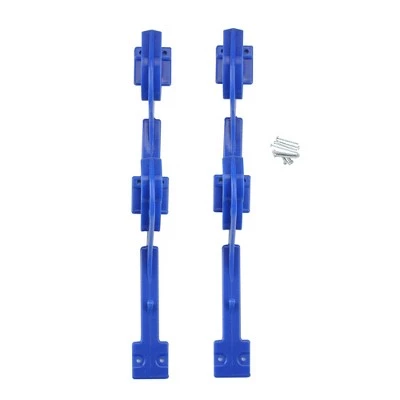 Swimline Hydro Tools 3-Hook Hanger for Swimming Pole Hose, Telepole and Skimmers 2pc 12" - Blue 1 Swimline Hydro Tools 3-Hook Hanger for Swimming Pole Hose, Telepole and Skimmers 2pc 12" - Blue