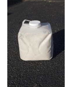 Swimline Hydrotools Pool Supply Transparent Chemical Resistant Ladder Weight Anchor Bag with Handle 11” - Clear