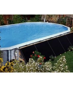 Safco FAFCO 09974 Solar Cub Environmentally Friendly Mountable Above Ground Swimming Pool Solar Powered Heating System, 20 Foot Long