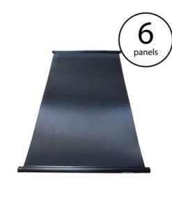Safco FAFCO 820-FAFCO 4 X 10 Foot SunSaver Solar Powered Panel Pool Efficient Heating System with Patented Metering System and Flow Chamber 10ft - 6 Panels