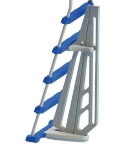 Swimline 87950 A Frame Ladder with 4 Secure Steps and Safety Barrier for 48 to 52 Inch Tall Above Ground Swimming Pools, Blue -Swimming Pools Sales unnamed file 3096