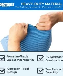 Swimline 87951 HydroTools 9 x 24 Inch Small Protective Vinyl Ladder Mat for Inflatable, Above Ground, and Inground Swimming Pools to Extend Liner Life